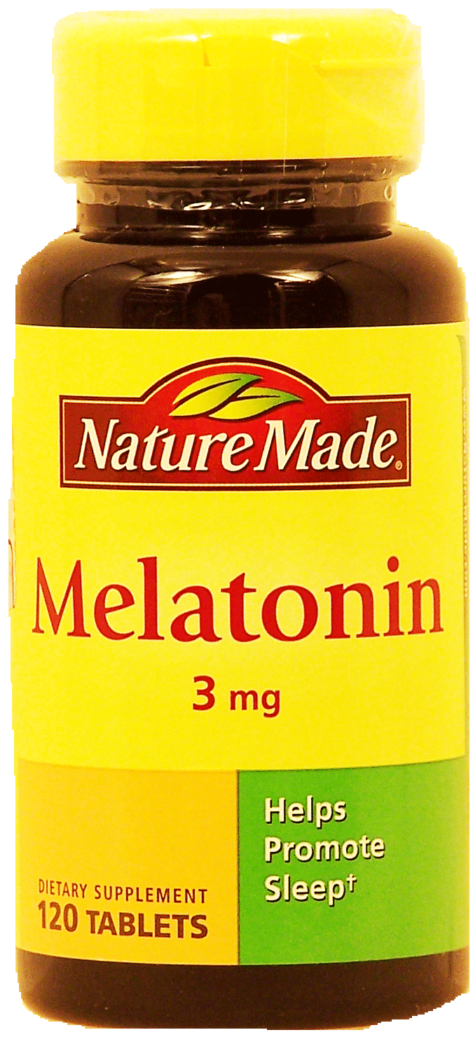 Nature Made  melatonin 3-mg dietary supplement tablets Full-Size Picture